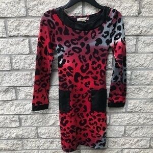Girls Animal Print Dress  HG